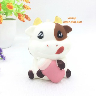 SquiShy bò ôm bình sữa | Squishyvui