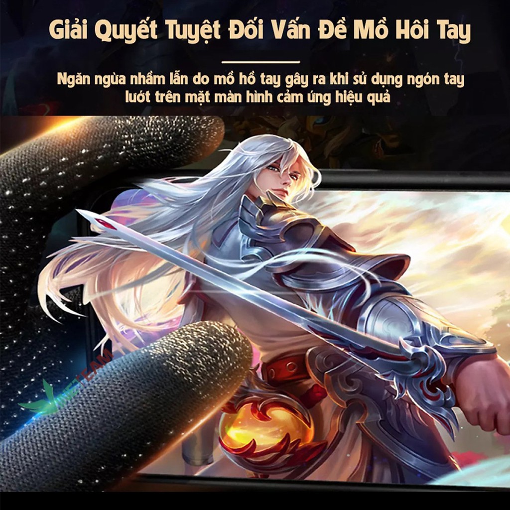 Bộ bao 10 ngón tay chơi game Mobile Freeship Bao ngón tay chơi game Pubg Mobile - Nút bắn Pubg