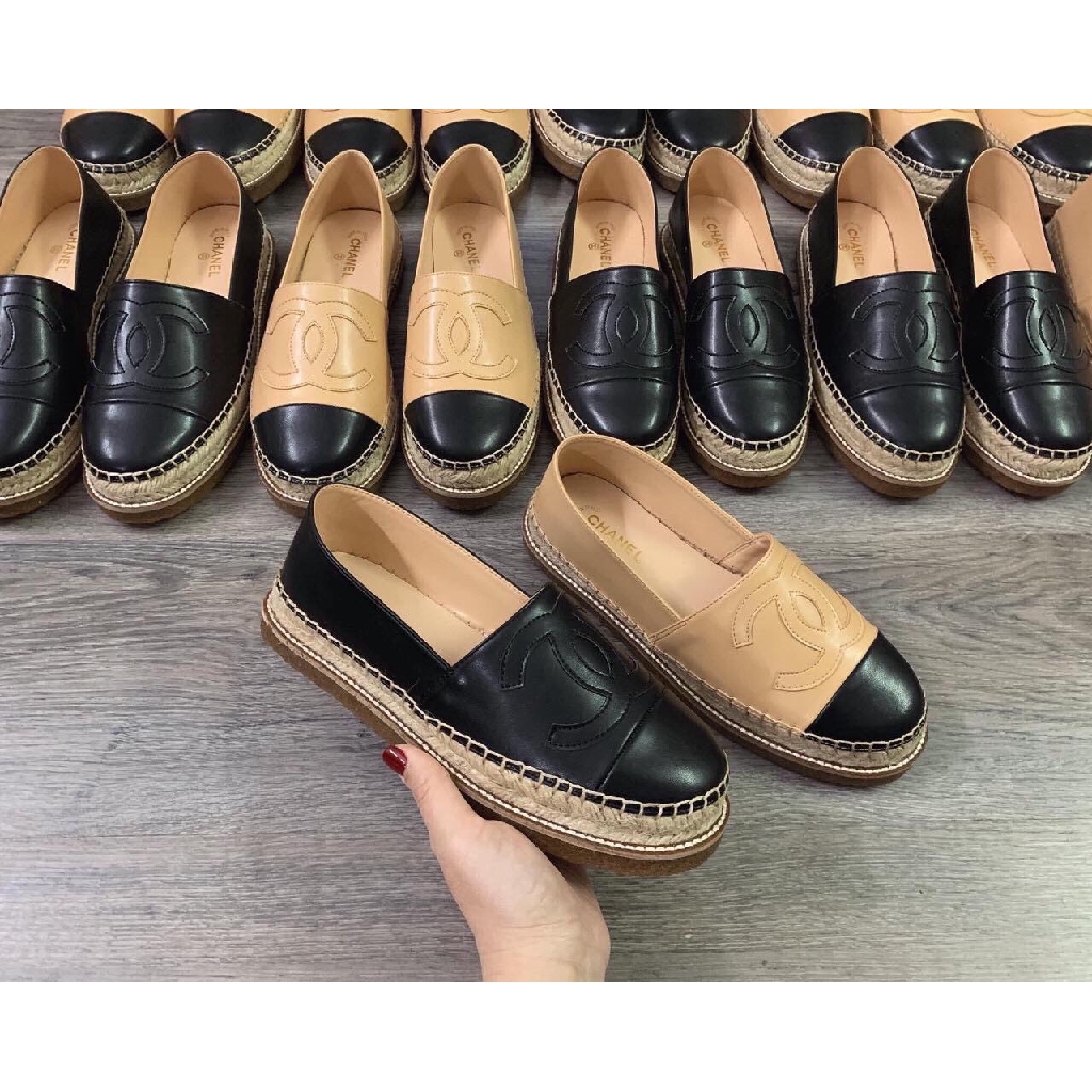 GIÀY SLIP ON NỮ CHẤT DA CHỮ X CN ĐẾ CÓI