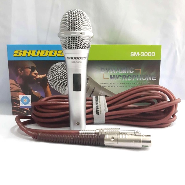 MICRO DÂY KARAOKE CỰC HAY SHUBOS SM-3000