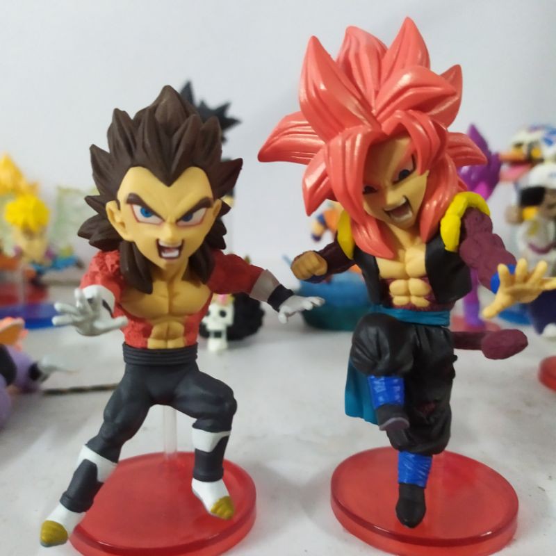 Mô hình Dragon Ball chính hãng Gogeta ssj4 WCF và vegeta ssj4 WCF