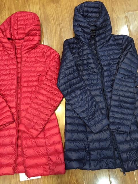 Áo phao lông vũ dáng dài