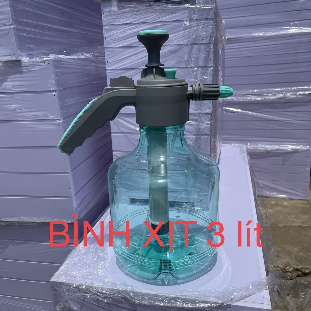 Bình xịt nước tưới cây cao cấp 2 lít và 3 lít có van gài tự động