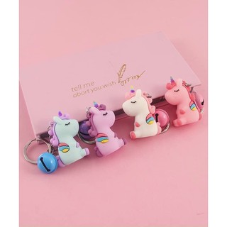 Móc khóa cute - Ngựa 1 sừng