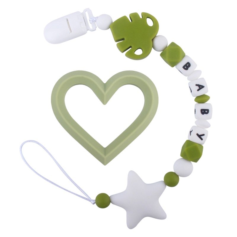 Bộ 5 Kẹp Núm Vú Giả Linh Hoạt Cho Bé Tắm