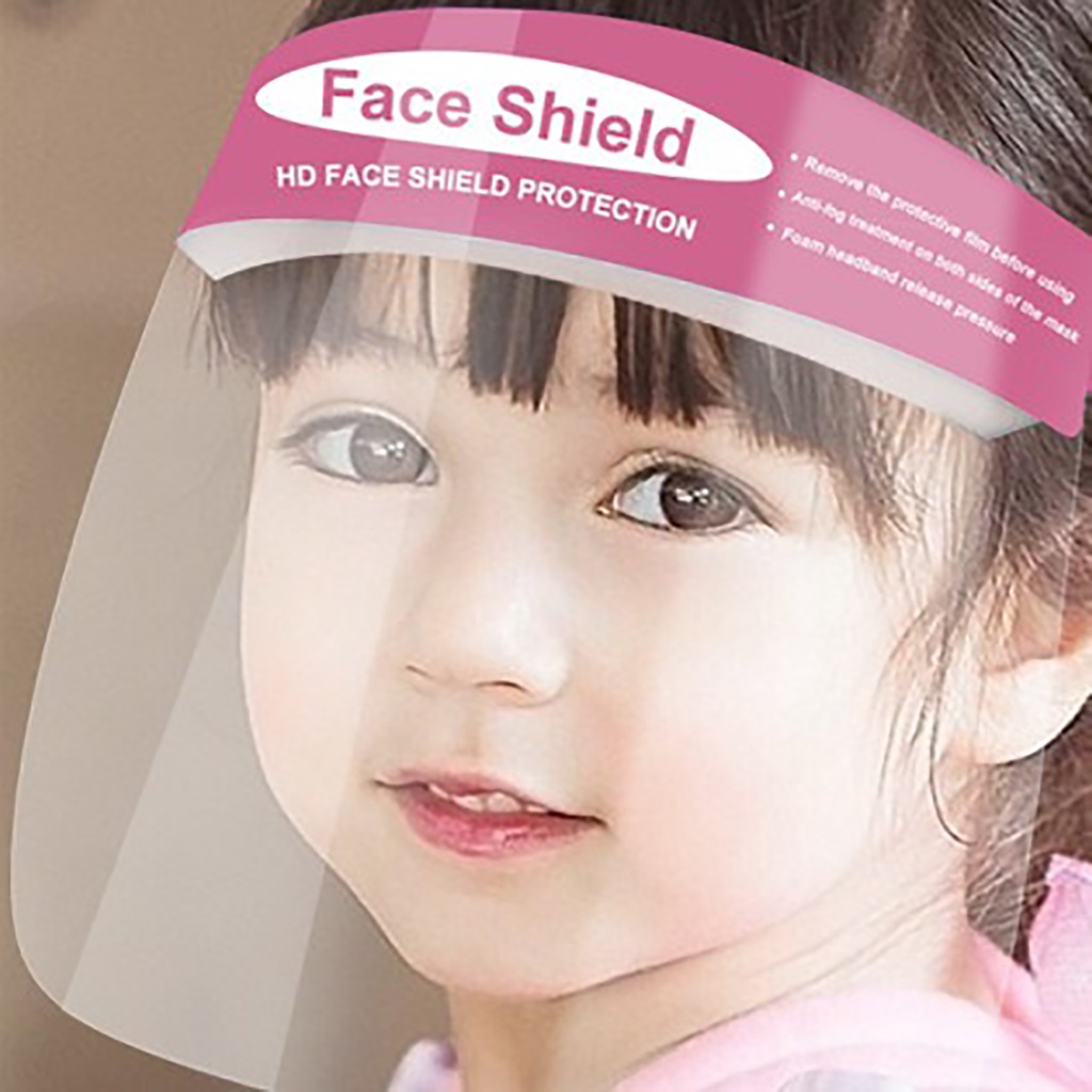 Mũ chống giọt bắn cho bé kính chắn giọt bắn nón chống dịch bé sơ sinh cao cấp face shield giá kính pharmacity