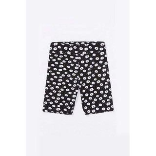 Quần biker short F21 daisy hoa cúc