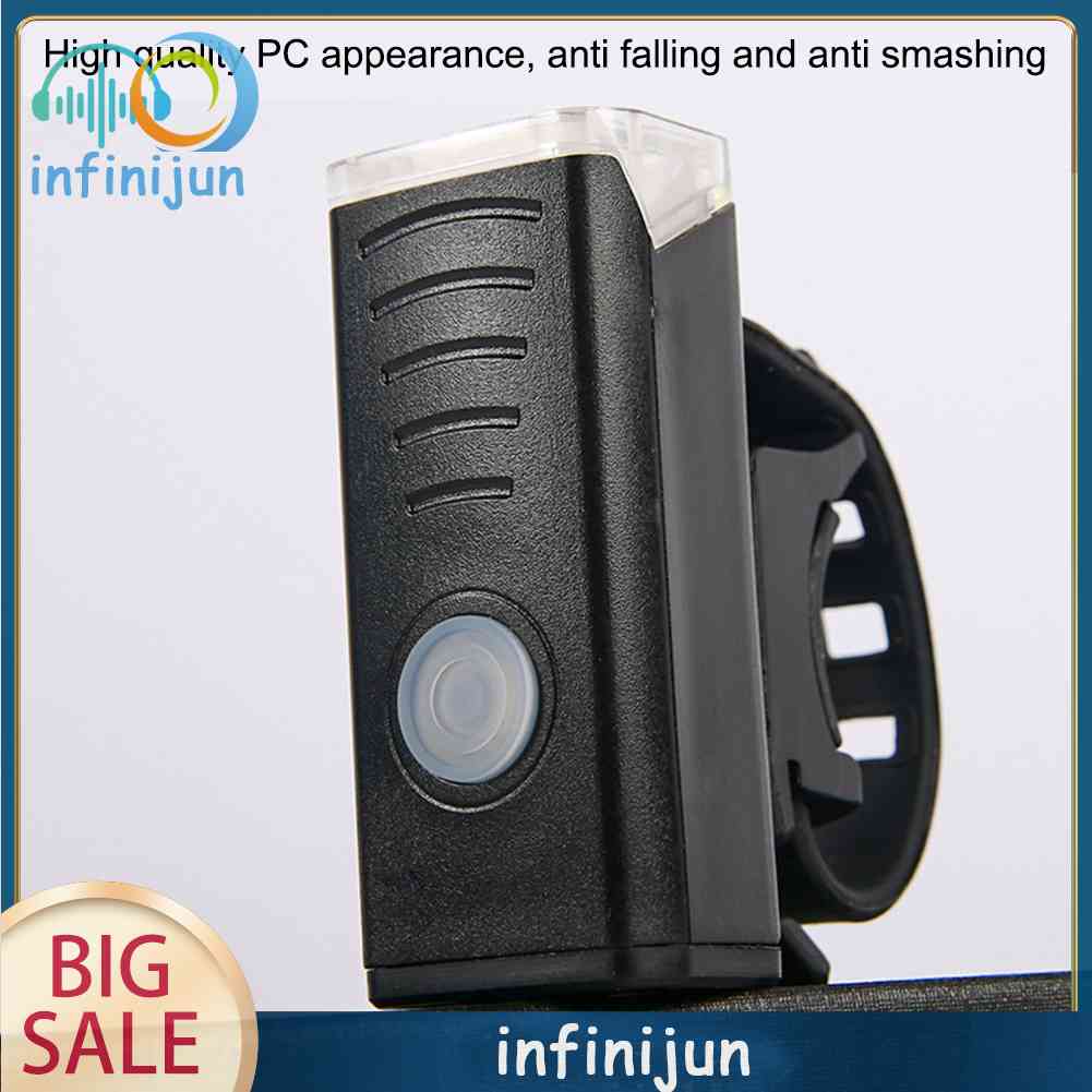 Bộ Đèn Pha Trước Và Sau Sạc USB Cho Xe Đạp INFINIJUN MTB