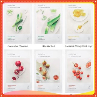 MẶT NẠ GIẤY – Innisfree My Real Squeeze Mask 20ML [hot]