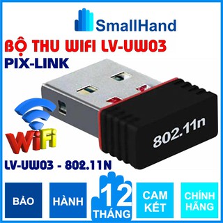 Thiết bị thu Wifi LV-UW03 (802.11N) Chính Hãng Pix-Link – Bảo hành 12 tháng – Tốc độ truyền tải không dây 450Mbps