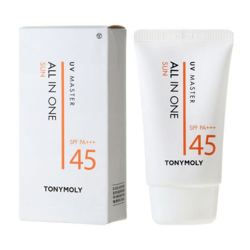 Kem chống nắng dưỡng ẩm, hiệu chỉnh tông da (đều màu da) TONYMOLY UV MASTER ALL IN ONE SUN