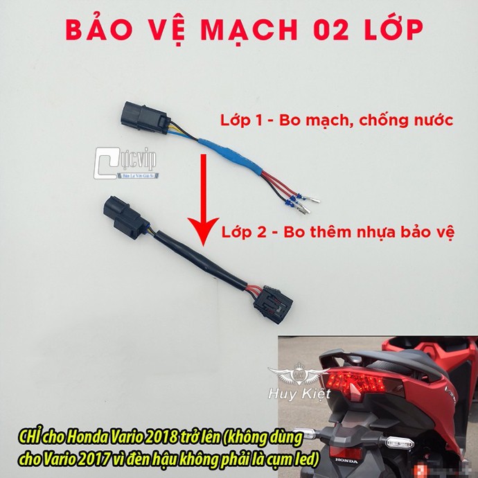 [RẺ VÔ ĐỊCH] - (1726) - Mạch Nháy Đèn Hậu Stop F1 Xe Vario 2018 - 2022