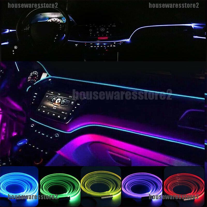 Dây Đèn Led 6x 8m Màu Dạ Quang Kèm Điều Khiển Từ Xa Chuyên Dụng Cho Xe Hơi