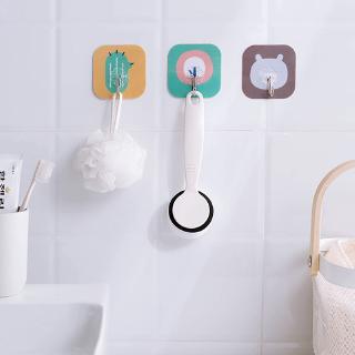 Móc treo đồ dán tường đa năng dễ thương