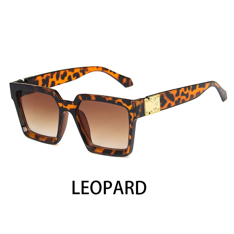 Kính Mát Gọng Vuông Phong Cách Âu Mỹ Thời Trang