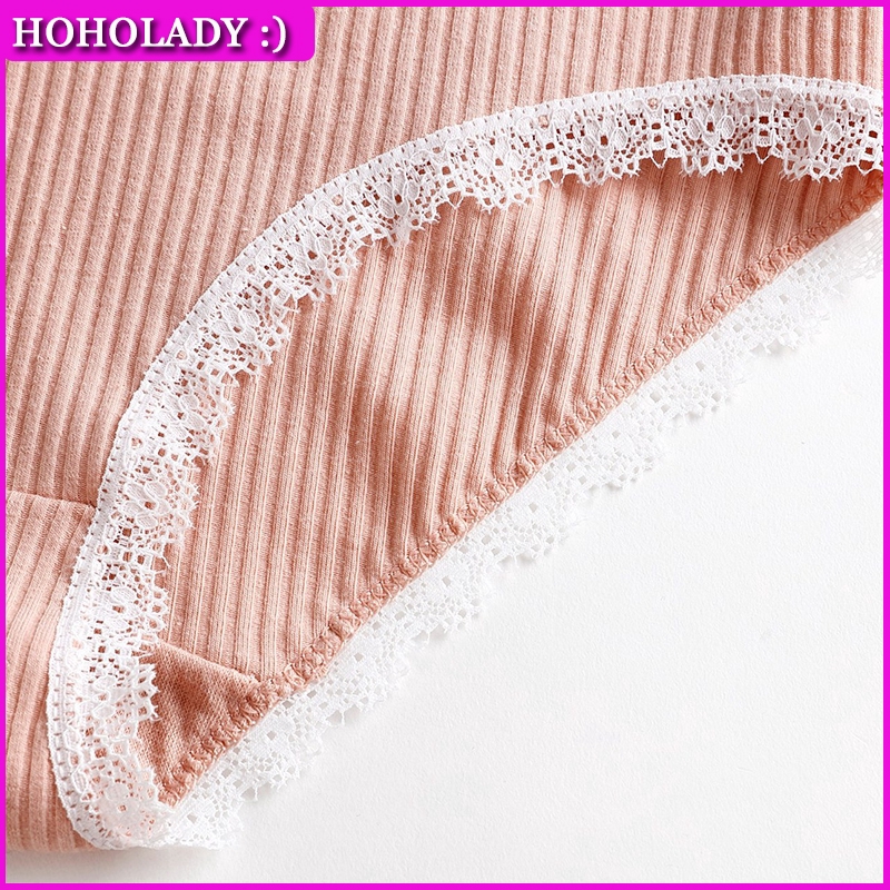 HOHOLADY Quần lót phối ren và nơ xinh xắn cho nữ | BigBuy360 - bigbuy360.vn