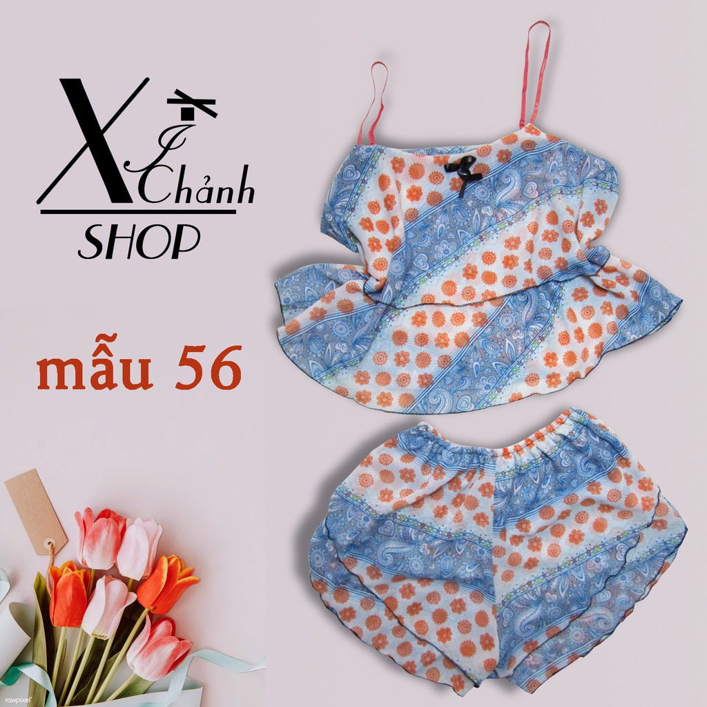 Đồ ngủ hai dây bigsize từ 65kg - 90kg