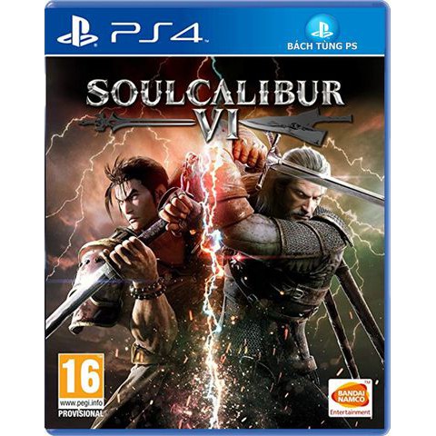 Đĩa game Ps4: Soulcalibur 6