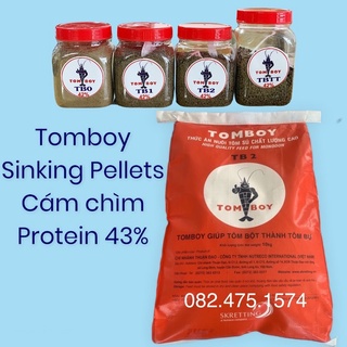 500G Cám Tomboy TB0 TB1 TB2 TB3 TBTT - thức ăn chìm cho lươn,cá ranchu, cá betta, cá guppy //
