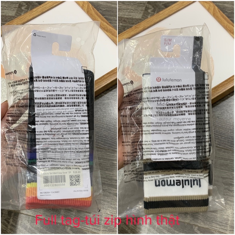 ☘️Tất Vớ Chân LuLu Dư Xịn Hàng TQXK - Like Aut