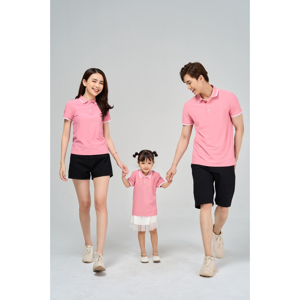 Combo 4 hoặc 3 áo polo gia đình YODY Thoáng Mát Thấm Hút Mồ Hôi Tốt APM-APN-APK