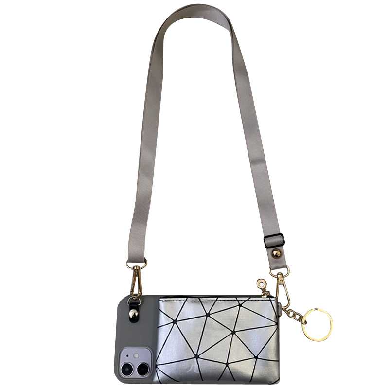 Ốp điện thoại có dây đeo và ví đựng thẻ thích hợp cho IPHONE12 MINI 11 PRO MAX XR XS MAX X 5 5s se 2020 6 6s 7 8 plus