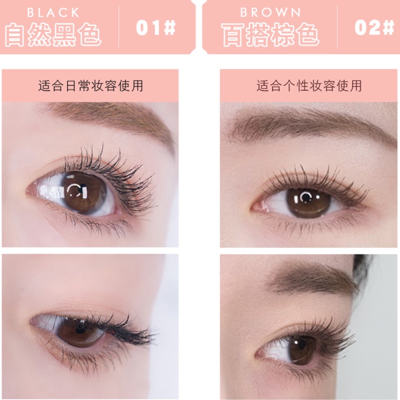 (Hàng Mới Về) Mascara Kiss Beauty Siêu Mịn Chống Thấm Nước Lâu Trôi Chuốt Dày Và Cong Mi Tự Nhiên