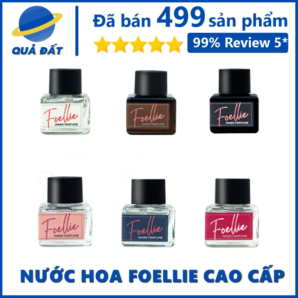 Nước Hoa Vùng Kín Foellie Cao Cấp Hàn Quốc 5ml Mùi Thơm Chuẩn Độ Lưu Hương Cực Tốt