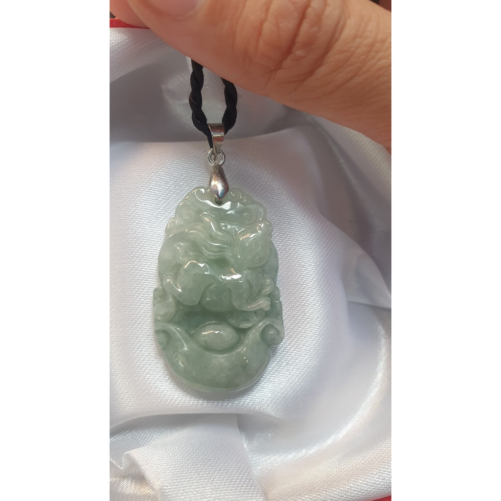 Mặt dây chuyền 12 con giáp đá ngọc