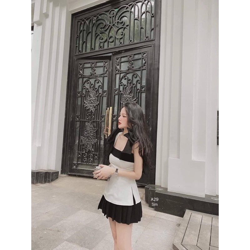 Set Xếp Ly Nơ Vai Cao Cấp H33 - Hình Thật Sp - Có Cúp sẵn | BigBuy360 - bigbuy360.vn