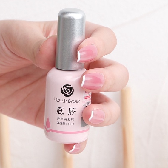 Đồ nail cơ bản, base top cứng móng hoa hồng siêu bền, cực bóng, bảo vệ móng tốt