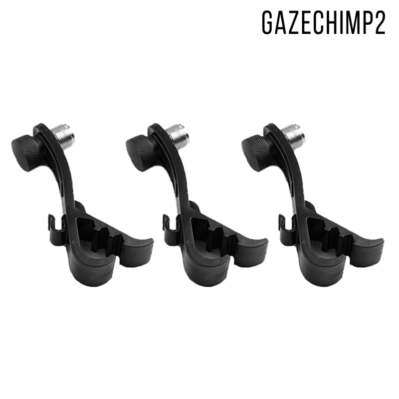 Set 3 Kẹp Micro Màu Đen Chuyên Dụng Cho Trống Gazechimp2