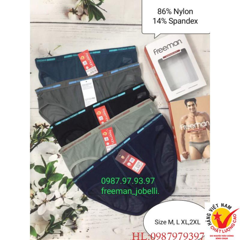 Freeman - Quần lót nam MS 6041, quần sịp lưới