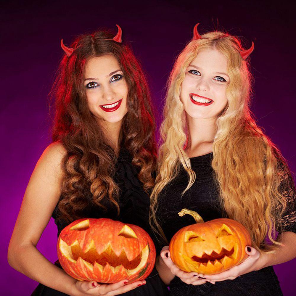 Set 2 Kẹp Tóc Hoạt Hình Hóa Trang Halloween
