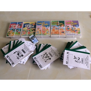 Combo thẻ tiếng anh 1-2 bgd