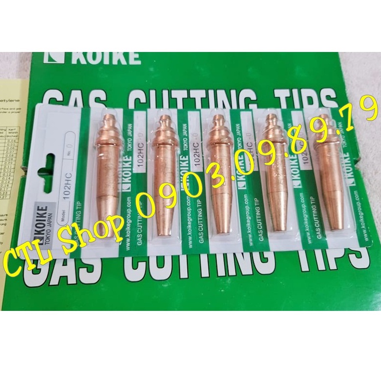 Béc Cắt Gió Đá 102HC số 00,0,1,2,3 Koike