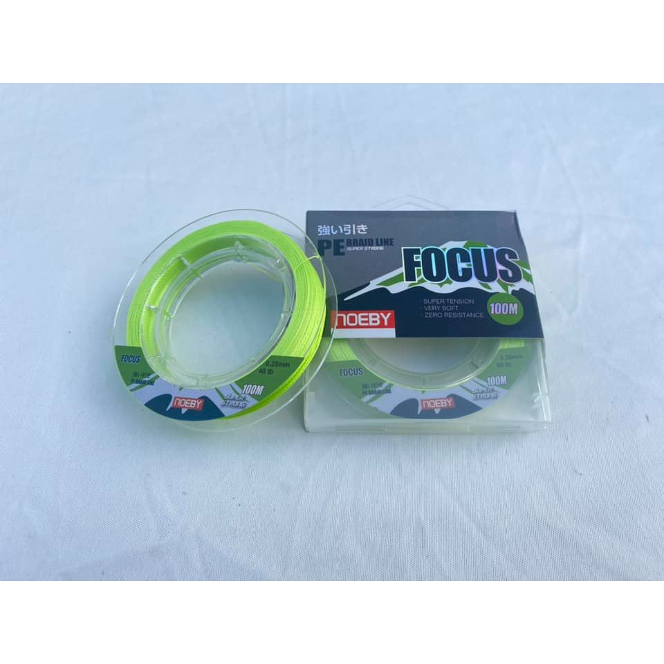 Dù Pe Noeby Focus 100m , Mịn , Chắc , Khỏe , Dù Lure - ĐỒ CÂU ĐINH THẮNG