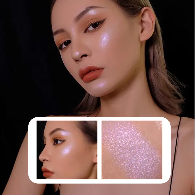 Phấn mắt SUAKE 3 màu tùy chọn lấp lánh trang điểm chuyên nghiệp