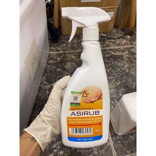 Nước rửa tay khô dạng xịt ASIRUB 750ml