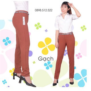 QUẦN TÂY NỮ, đến 80kg, CO GIÃN 4 CHIỀU( HÀNG VKXK, Khóa thật , có ủi ly, ít nhăn)