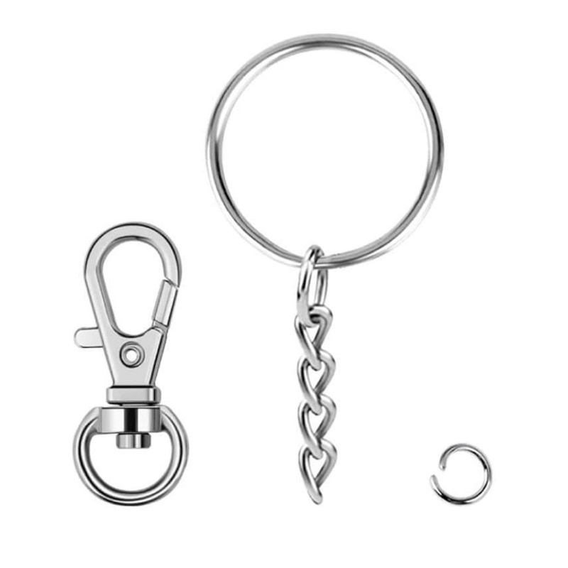 Set 100 Móc Khóa Tôm Hùm Dùng Làm Trang Sức Thủ Công