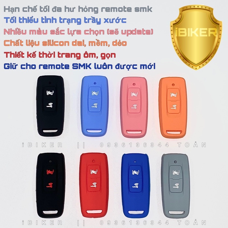 Bọc chìa khoá smartkey VISION 2021 bảo vệ remote cho xe Vision đời 2021, các dòng xe HONDA có remote tương tự