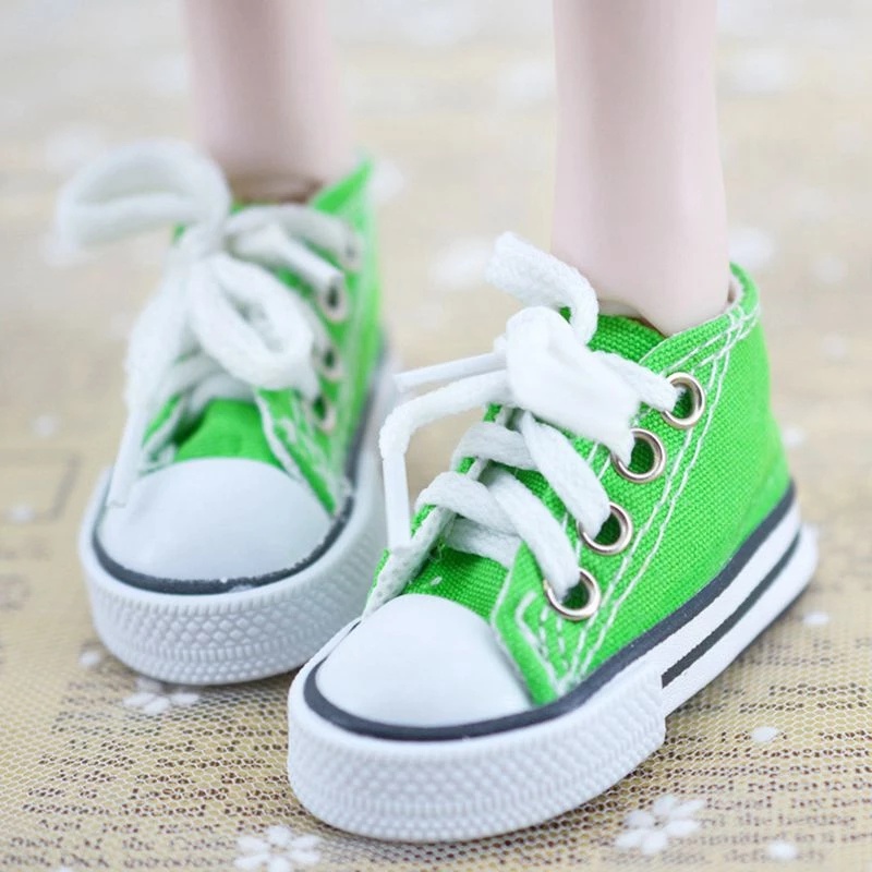 Giày Vải Canvas 7.5cm Cho Búp Bê BJD 60cm Tỉ Lệ 1/3