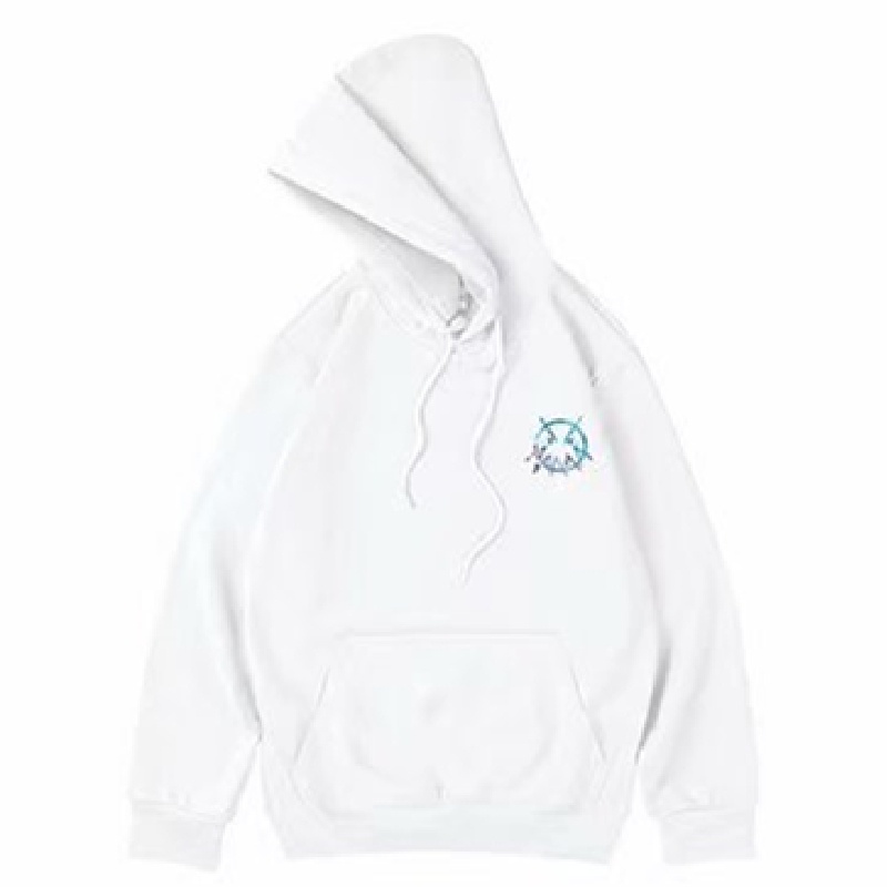 Áo hoodie tay dài dáng rộng in chữ phong cách đường phố Nhật Bản cá tính cho nam cỡ lớn M-8XL