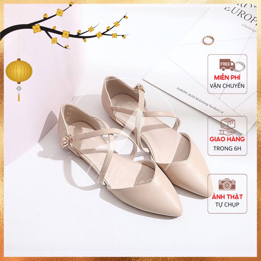 Giày bệt dây đan cá tính cao 3phan mã LC_B9