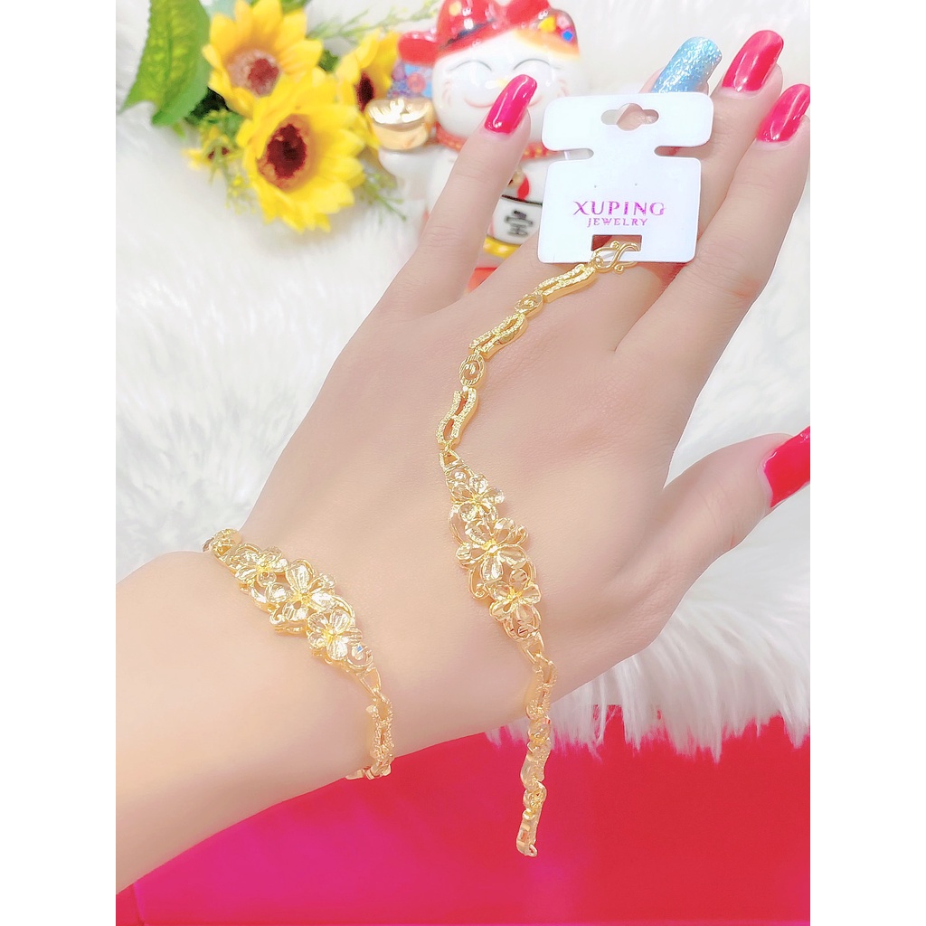 Lắc Tay Nữ Mạ Vàng 24k Sang Trọng UHA LTNU72