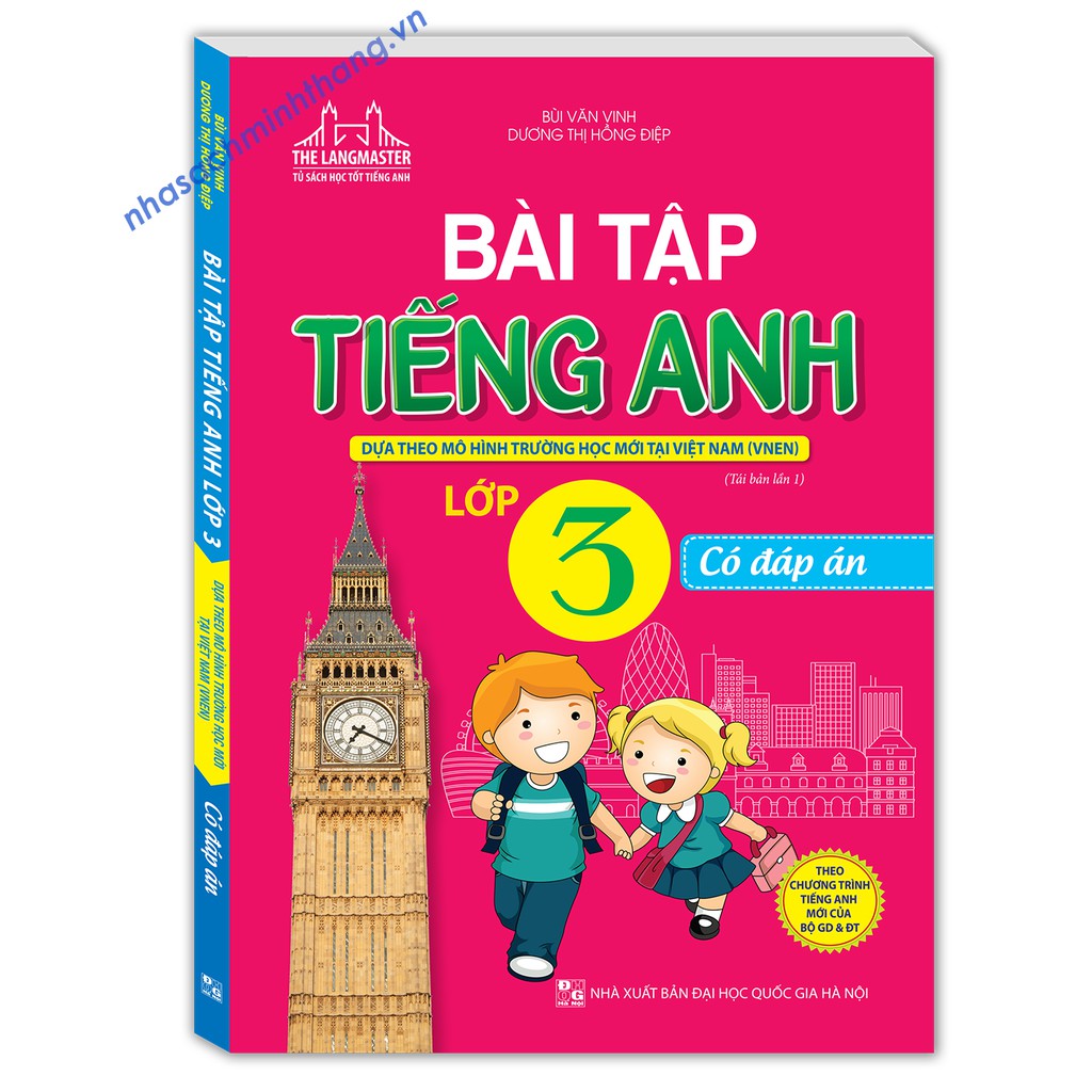 Sách - Bài tập tiếng Anh lớp 3