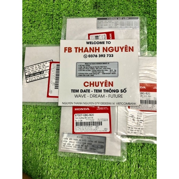 bộ tem thông số wave alpha 2002