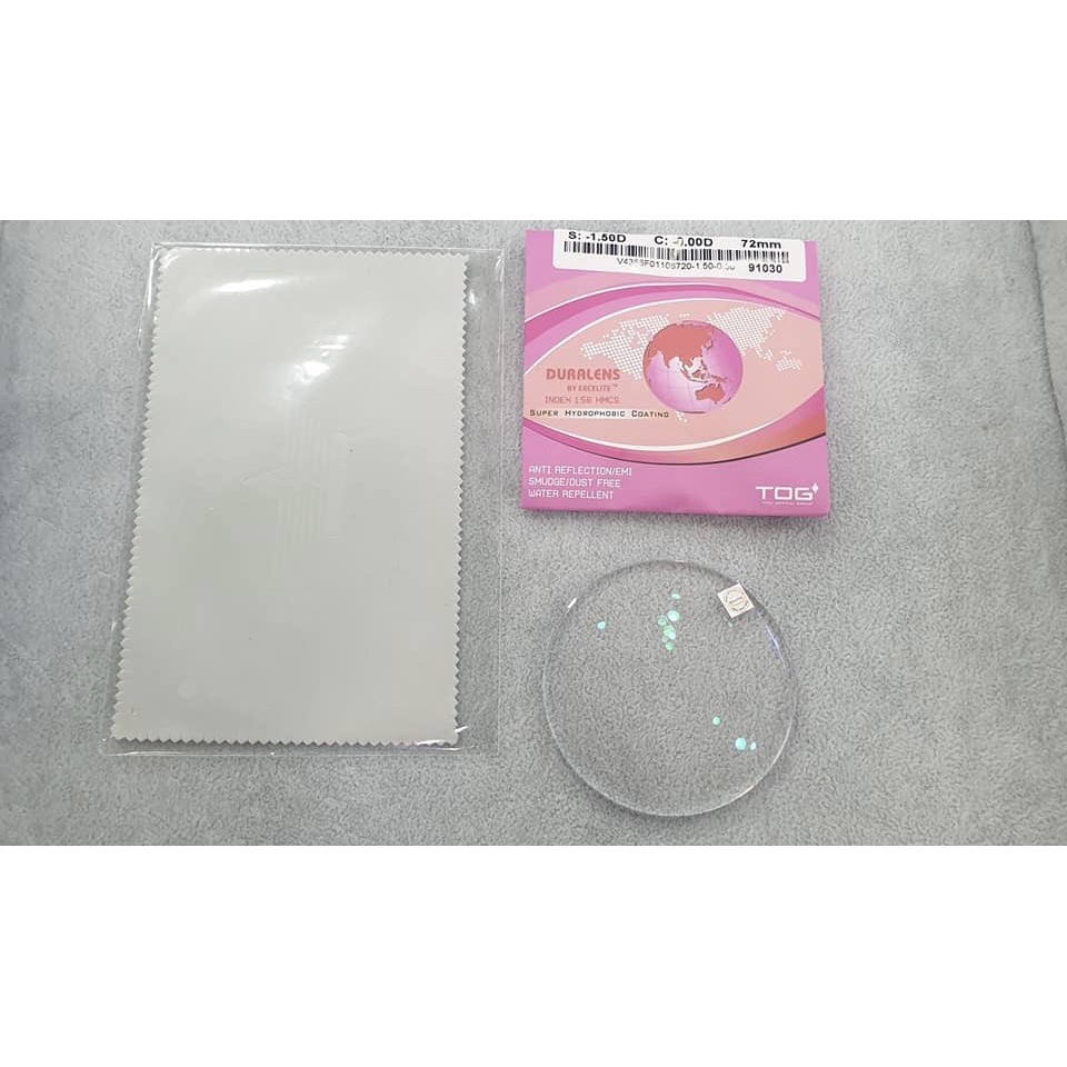 TRÒNG KÍNH NANO 1.56 CHỐNG LOÁ CHỐNG BÁM HƠI NƯỚC THÁI CHÍNH HÃNG