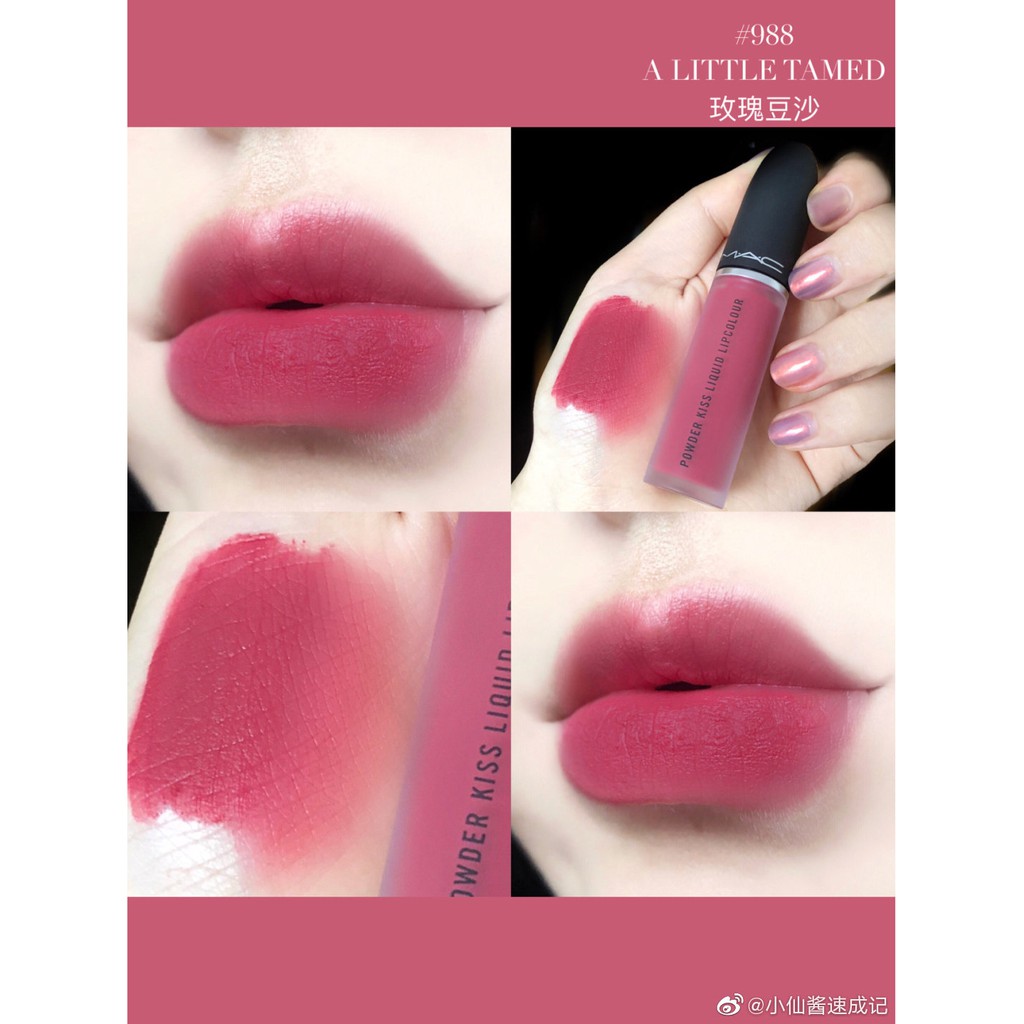 [PHÂN PHỐI CHÍNH HÃNG] Son kem lì MAC Powder Kiss Liquid Lip Colour | Thế Giới Skin Care